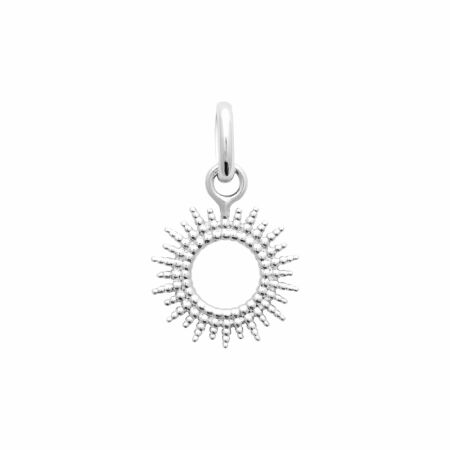 Pendentif en argent rhodié