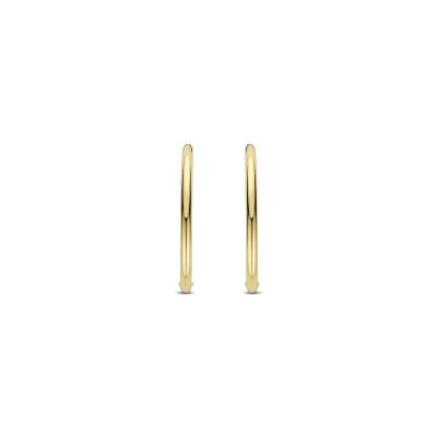 Boucles d'oreilles Ti Sento en argent doré