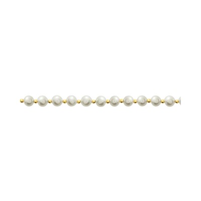 Bracelet en or jaune et perle de culture