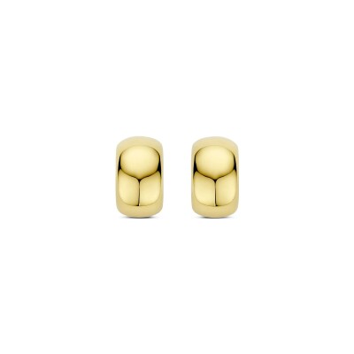 Boucles d'oreilles Ti Sento en argent doré