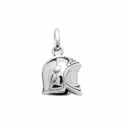 Pendentif en argent rhodié