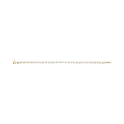 Bracelet en or jaune et perle de culture 5mm
