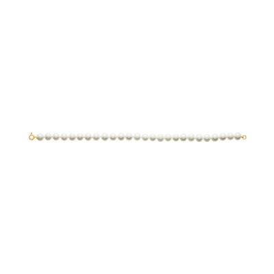 Bracelet en or jaune et perle de culture 7mm