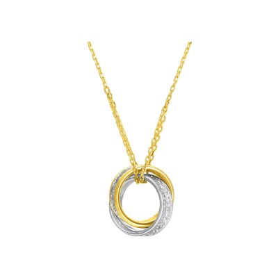 Collier en or jaune, taille 42cm