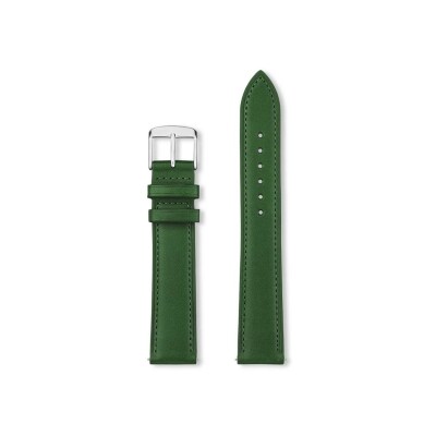 Bracelet montre Rochet Come en cuir vert empire - 16mm