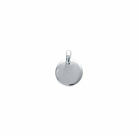 Pendentif en argent rhodié