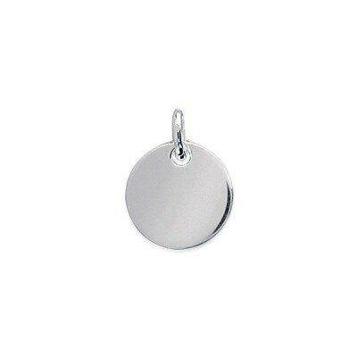 Pendentif en argent rhodié