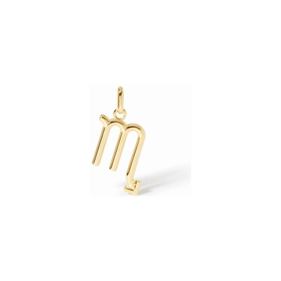 Pendentif dinh van Les Signes Scorpion en or jaune, petit modèle