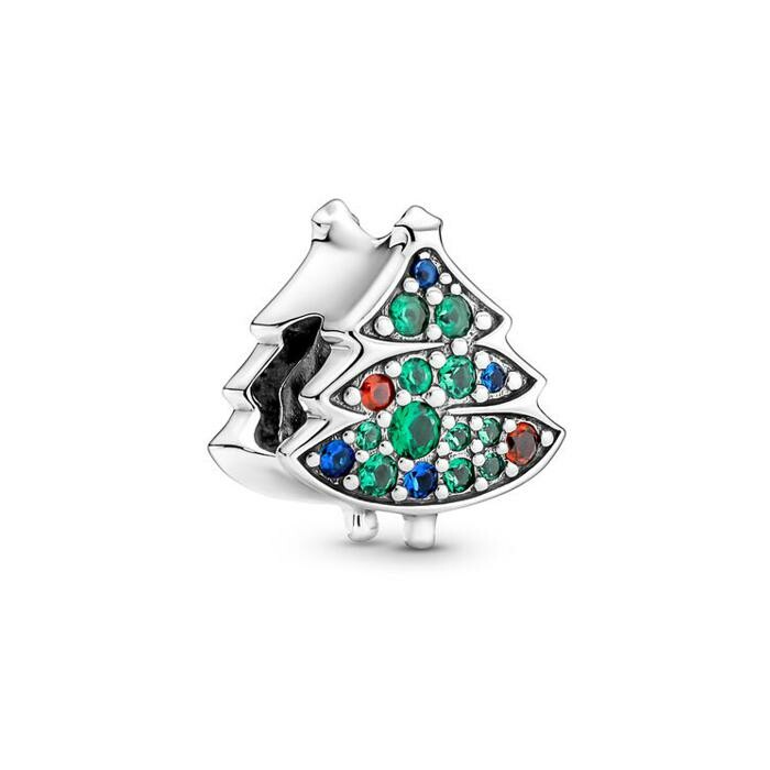 Charm Pandora Moments Sapin De Noël en argent