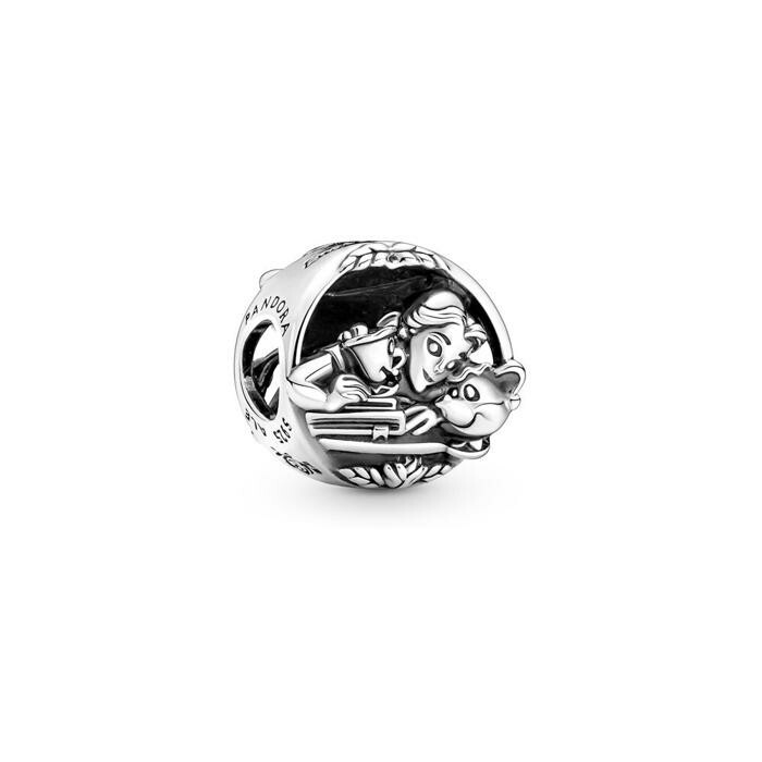 Charm Disney X Pandora La Belle & La Bête et leurs Amis en argent