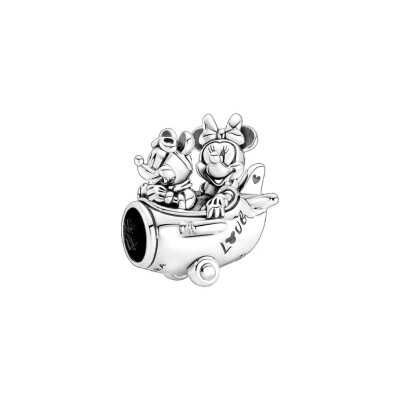 Charm Pandora Disney disney mickey & minnie avion en argent