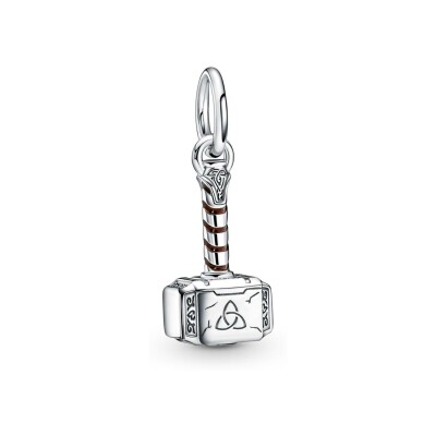 Charm Pandora avec pendentif Marvel the Avengers marteau de thor en argent