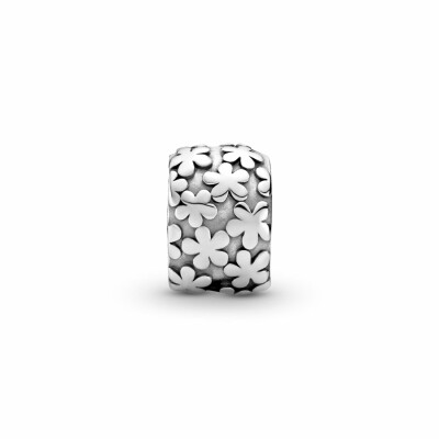 Charm clip Pandora Garden bouquet de fleurs en argent