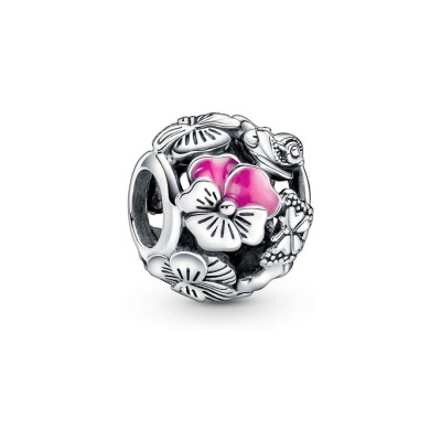 Charm Pandora pensées de l’amitié en argent