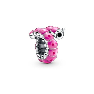 Charm Pandora chenille enroulée en argent