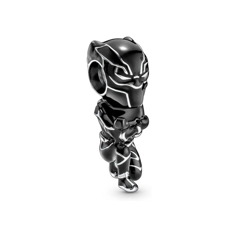 Charm Pandora Marvel the Avengers Black Panther en argent