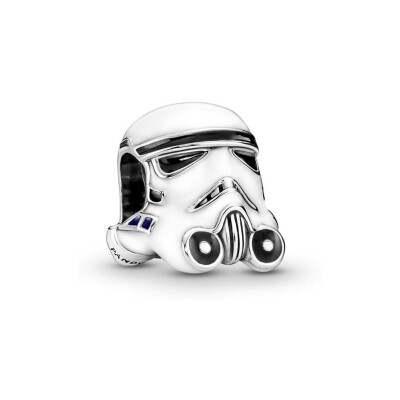 Charm Star Wars X Pandora Casque Stormtrooper en argent 