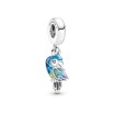 Charm pendant Pandora Moments Perroquet Jungle Paradisiaque en argent