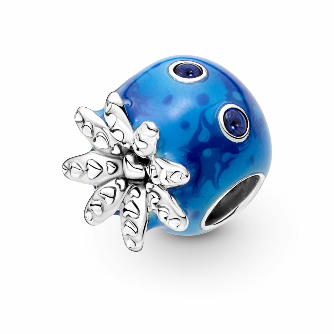 Charm Pandora Moments Poulpe Bulles & Vagues De L'océan en argent