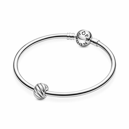 Charm clip Pandora Passions à plumes en argent