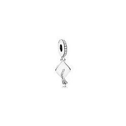 Charm Pandora Pendant Toque De Diplômé en argent