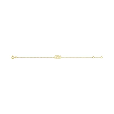Bracelet en or jaune