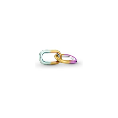 Charm Pandora Double Link Tie & Dye Pandora Me en argent