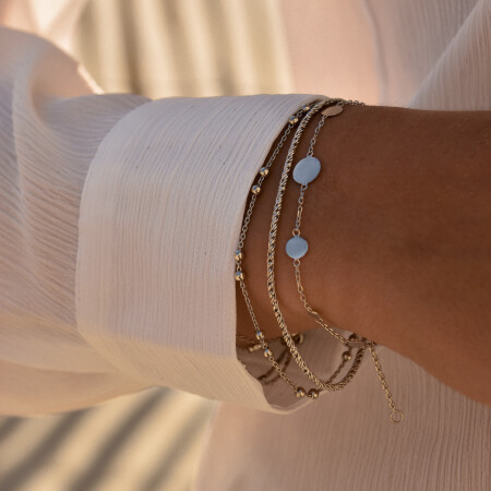 Le bracelet argent Ivy