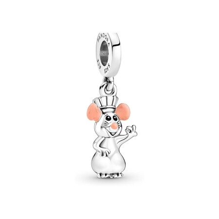 Charm pendant Disney X Pandora Pixar Ratatouille Remy en argent