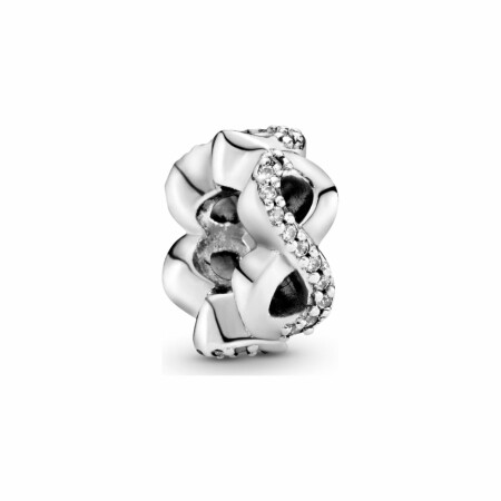 Charm Pandora Passions espaceur infini scintillant en argent et oxyde de zirconium