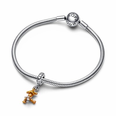 Charm pendant Disney X Pandora Winnie L'ourson Tigrou en argent 