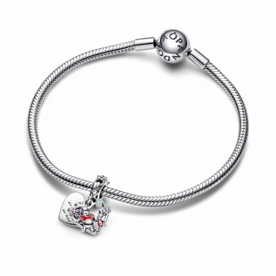 Charm pendant Disney X Pandora Winnie L’ourson & Porcinet en argent