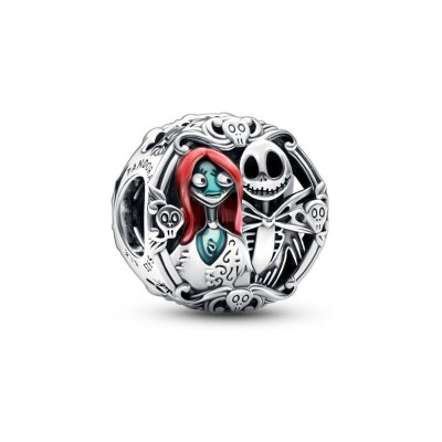 Charm Disney X Pandora L'étrange Noël de Monsieur Jack en argent