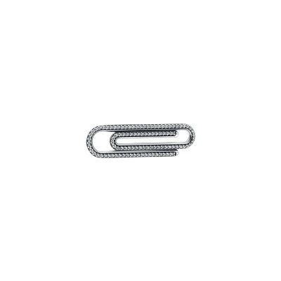 Charm Pandora Link de Stylisation Trombone Pavé Pandora Me en argent