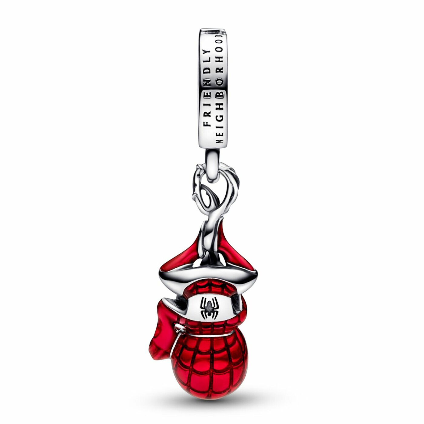 Charm pendant Marvel X Pandora Spider-man Suspendu en argent 