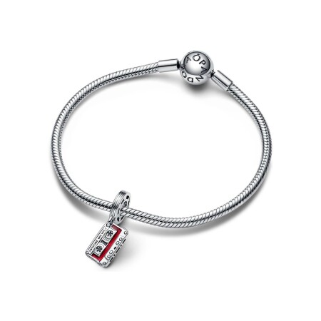 Charm Marvel X Pandora les Gardiens de la Galaxie cassette en argent 