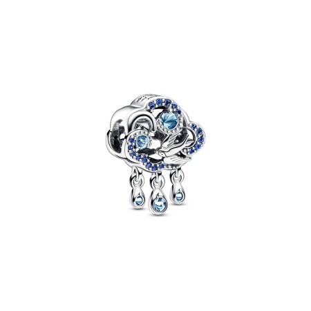 Charm Pandora Moments nuage & hirondelle en argent 