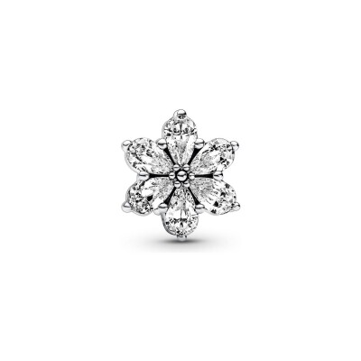 Charm Pandora Timeless herbier scintillant en argent