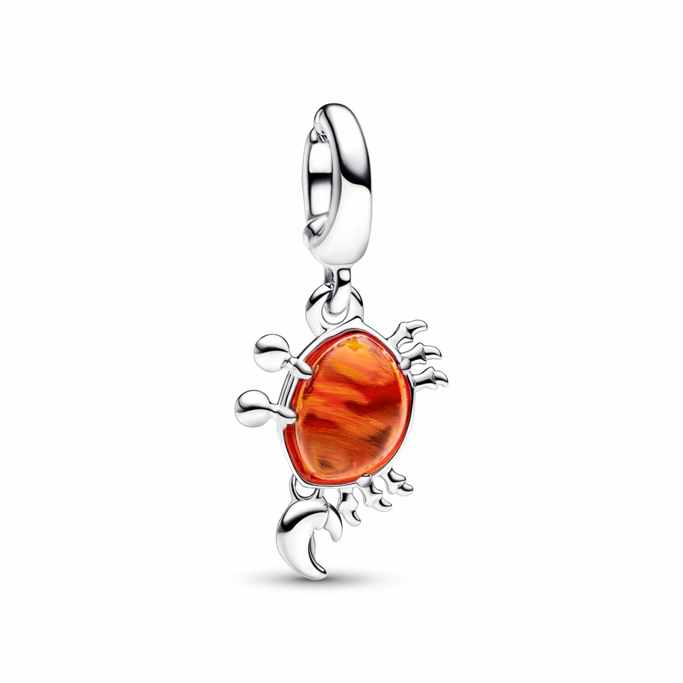 Charm Disney X Pandora Pendant Sébastien Le Crabe La Petite Sirène en argent