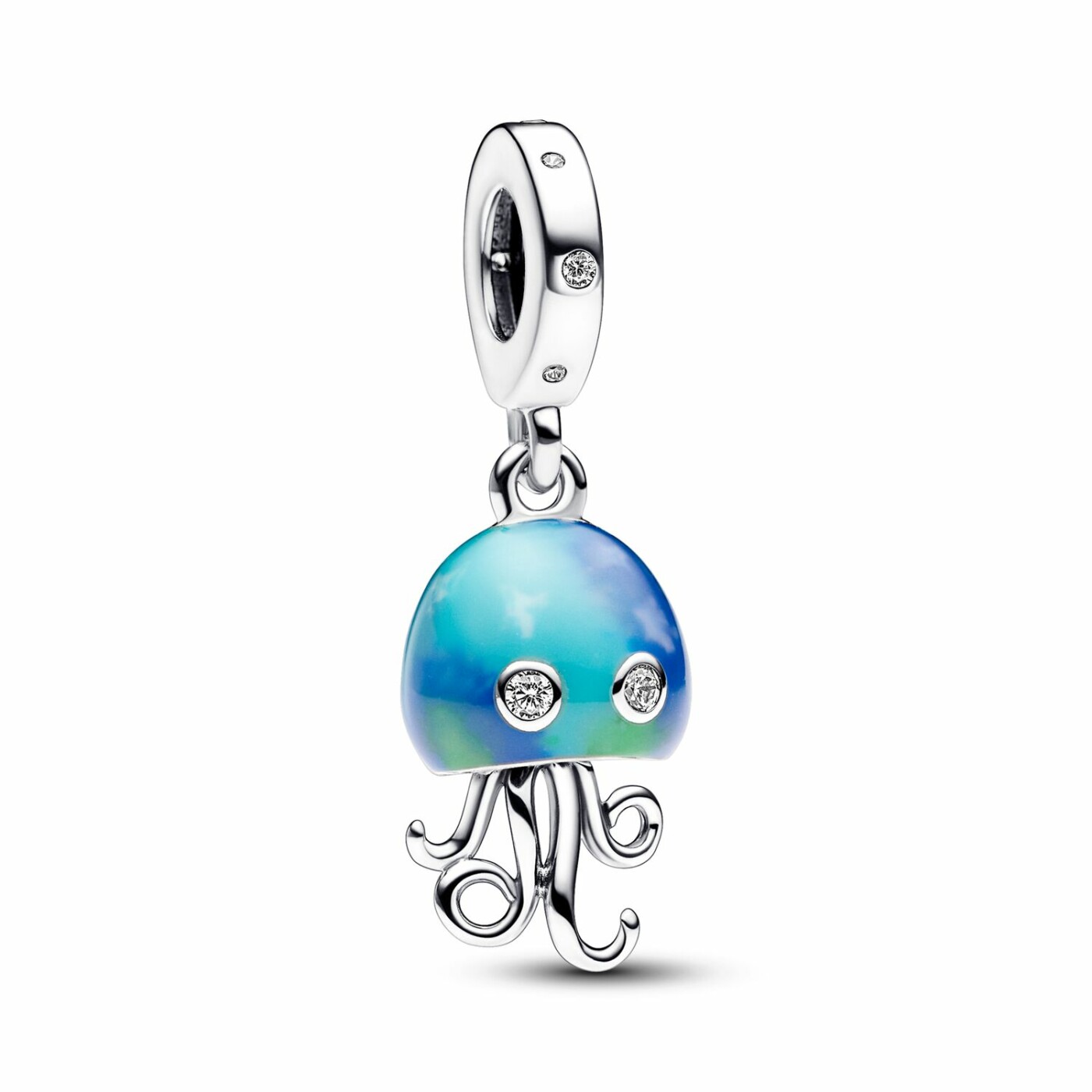 Charm Pandora Moments Pendant Méduse Versicolore en argent