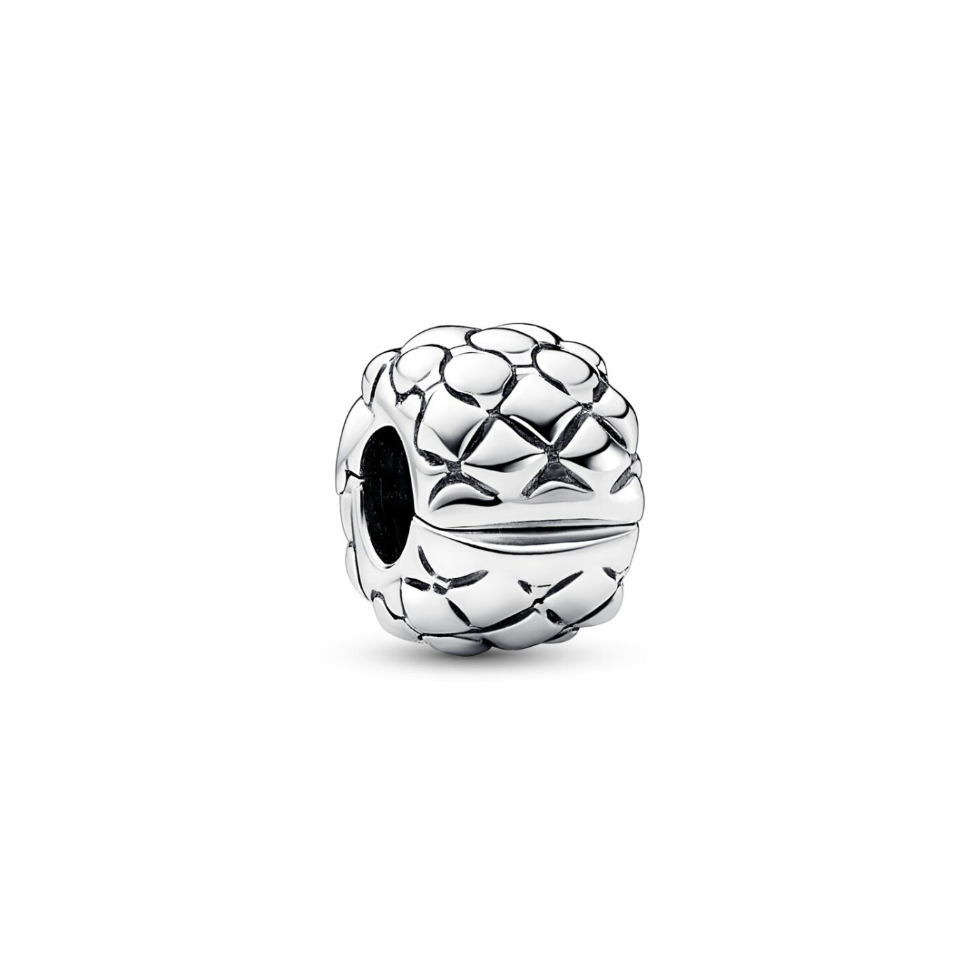 Charm Pandora Clip Clouté Audacieux en argent