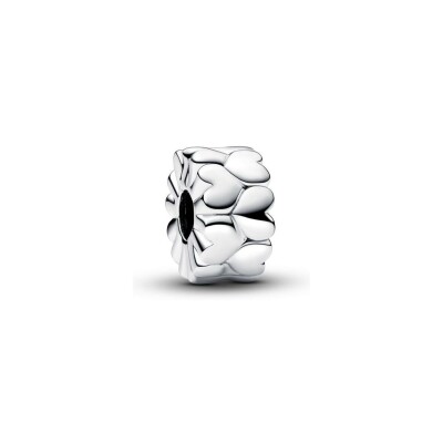 Charm Pandora Clip Motif Coeur en argent