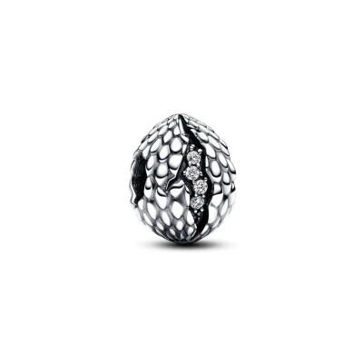 Charm Pandora Games of Thrones Œuf De Dragon Scintillant en argent