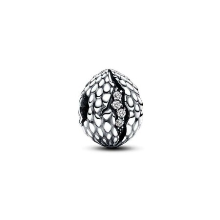 Charm Pandora Games of Thrones Œuf De Dragon Scintillant en argent