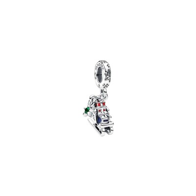 Charm Pandora Pendant Traîneau De Noël 2023 en argent
