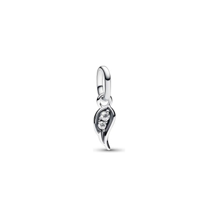 Charm Pandora Me Aile D'ange Scintillante en argent, et , taille