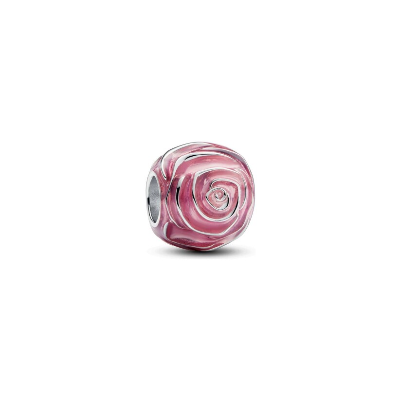 Charms Pandora Moments Fleur Rose en argent