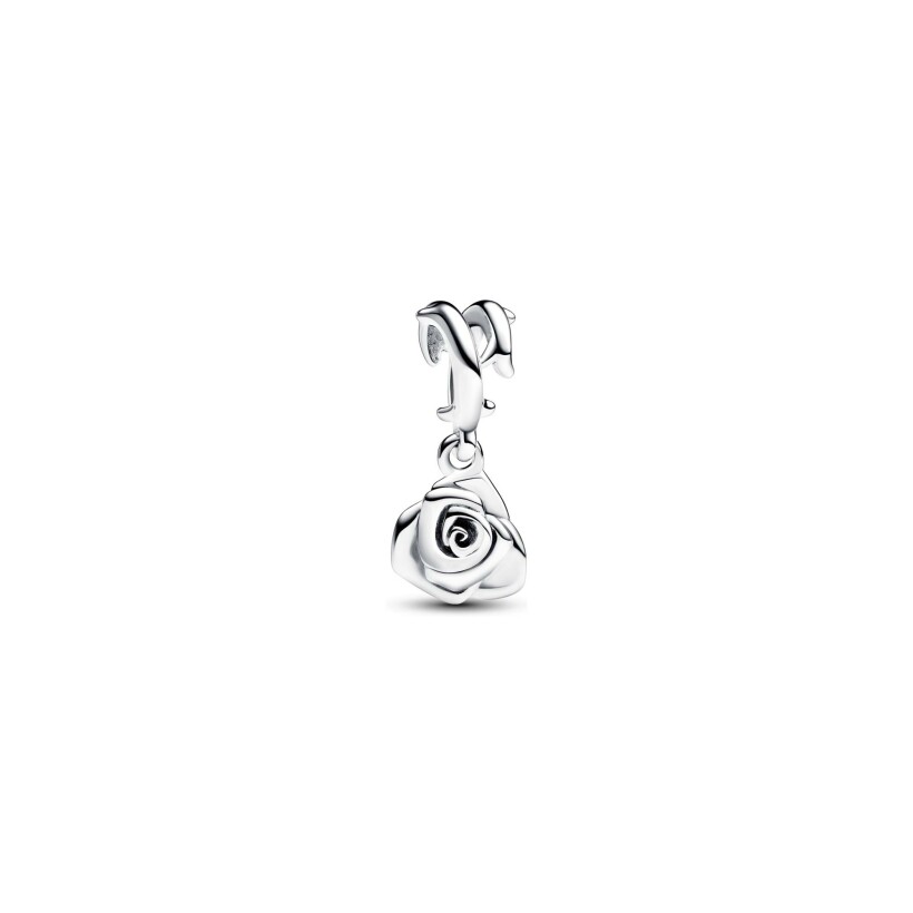 Charm Pandora Rose En Fleur en argent