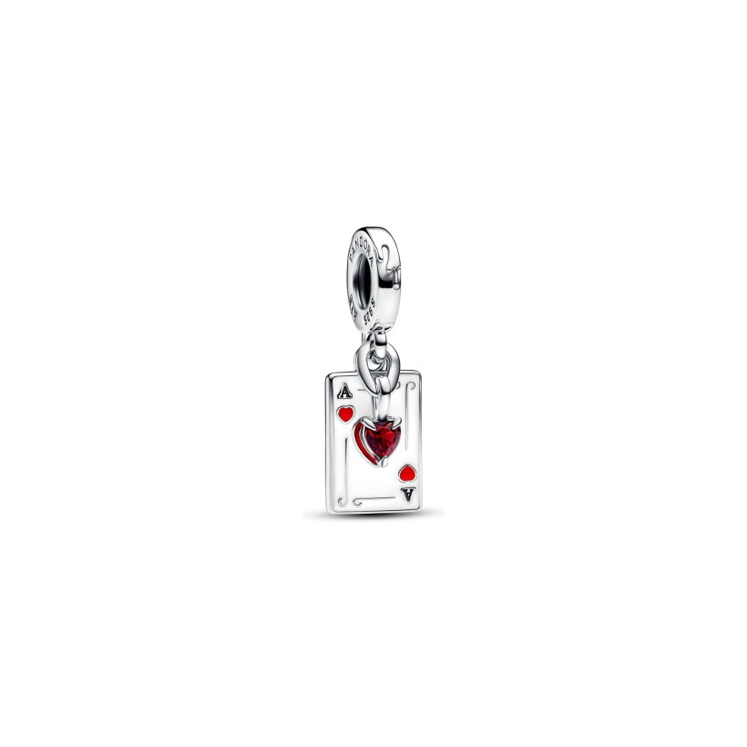 Charm Disney X Pandora Les Méchants de Disney Reine de Cœur en argent