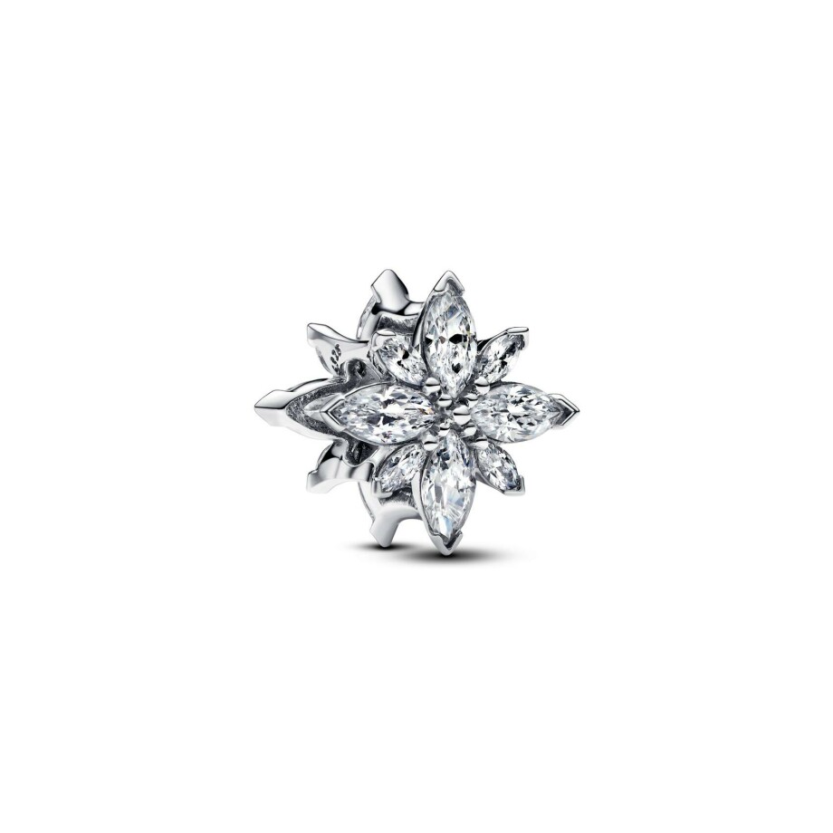 Charm Pandora Moments Etoile Polaire Scintillante en argent et oxydes de zirconium